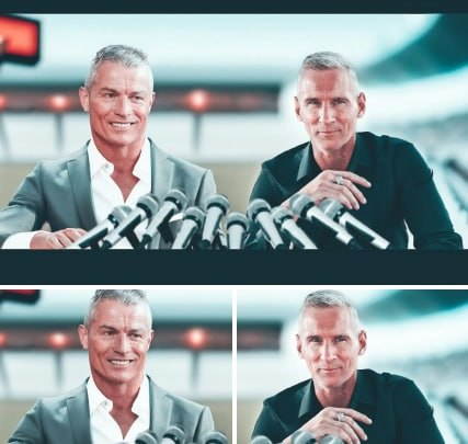 عکس | پیش بینی قیافه رونالدو و مسی در در جام جهانی 2042