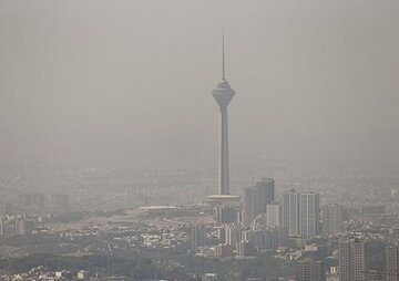 هوای تهران ناسالم برای گروه‌های حساس
