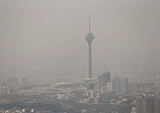 وضعیت «نارنجی» کیفیت هوای تهران / هوا ناسالم برای گروه‌های حساس