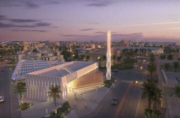عکس | امارات متحده عربی با پرینتر سه بعدی مسجد می‌سازد! 