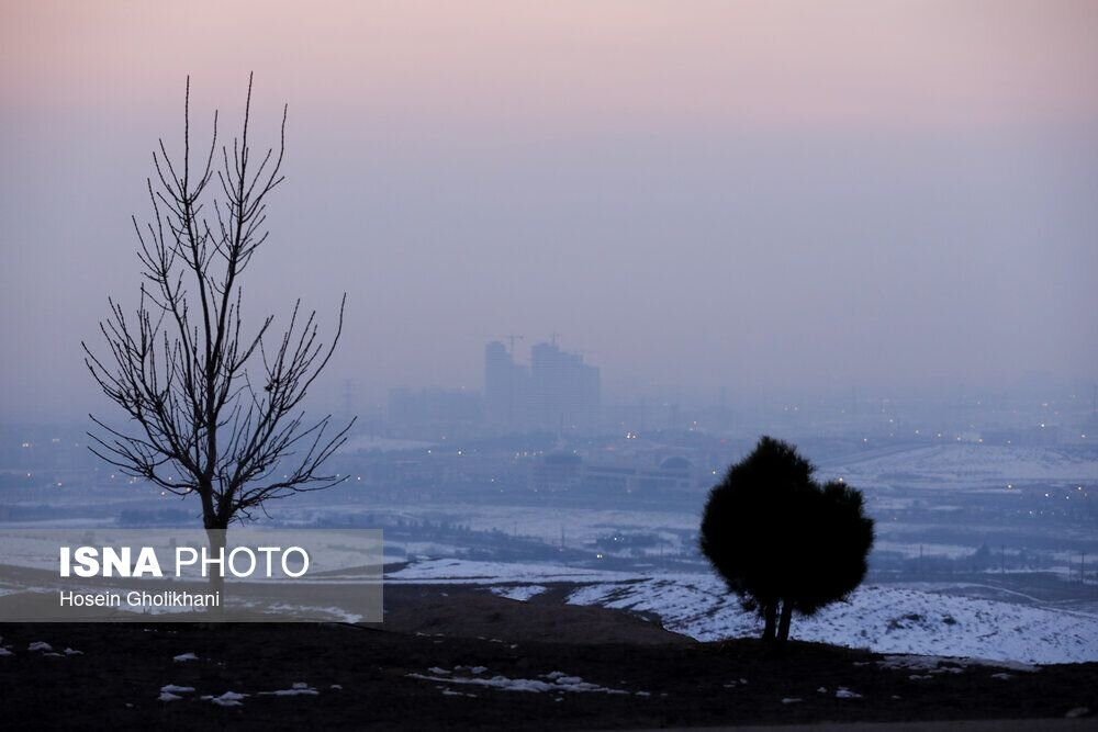 عکس | تصاویری آخر الزمانی از آلوده‌ترین شهر ایران