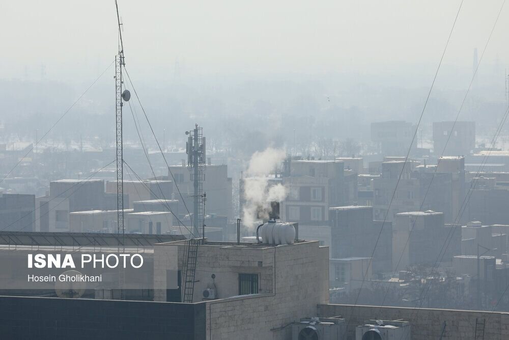 تصاویری آخرالزمانی از آلوده‌ترین شهر ایران