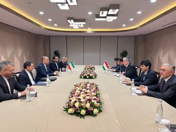 Iran, Tajikistan FMs meet in Tashkent