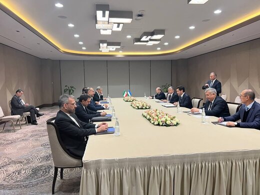 Amirabdollahian meets Uzbekistan foreign minister