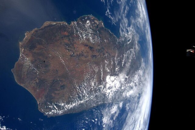 عکس دور دنیا در 90 دقیقه از منظر ایستگاه فضایی