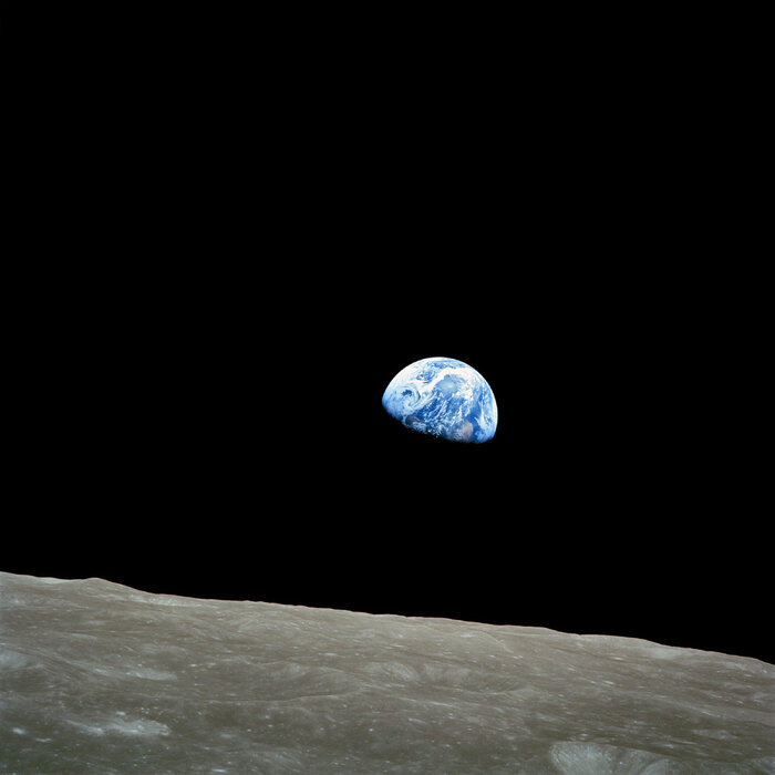 عکس | تصویربرداری مدارگرد کره جنوبی از زمین و ماه