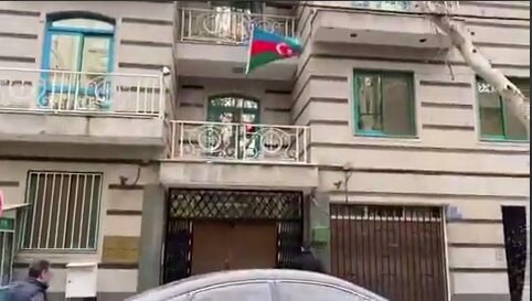 تصویر دلخراش از فرد ترور شده در سفارت باکو