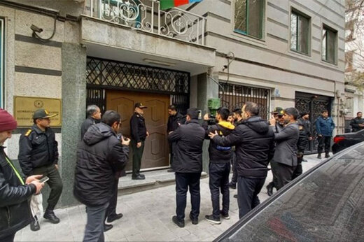 الهجوم على سفارة اذربيجان في طهران كان لدوافع شخصية