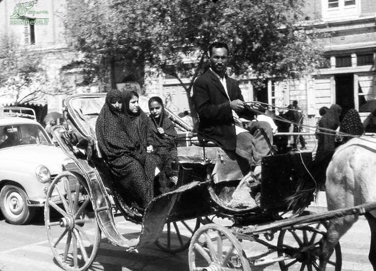 روزگاری که ترمینال مسافربری اسطبل جهانگیرخان بود | درشکه دربست از سه راه فلاح تا بازار تهران ۲ قران