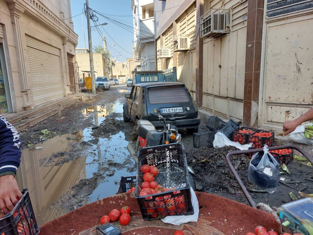 گزارش تصویری خبرنگار خبرآنلاین از بازار آلوده صفا ، شهرستان خرمشهر