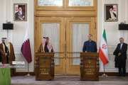 Amirabdollahian says Qatari FM carries message of JCPOA sides
