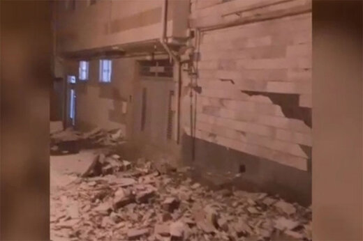 ببینید | خرابی زلزله در شهر خوی