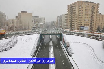 ارومیه بالاخره برفی شد