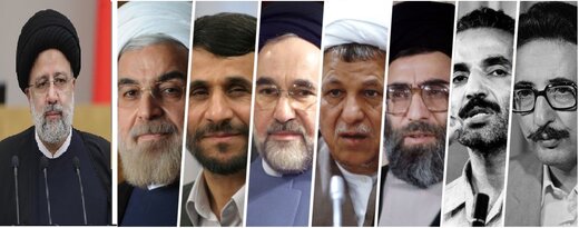 احمدی نژاد و  رئیسی رویش اصولگرایان  بعد از انقلاب/ شش رئیس جمهور سابقه مبارزه با رژیم پهلوی دارند