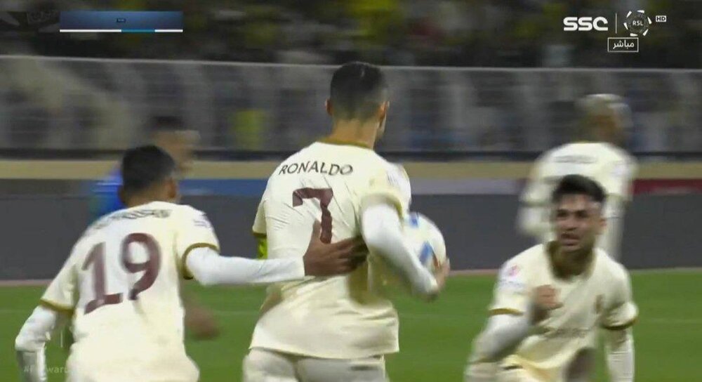 عکس | پایان ناکامیهای رونالدو؛ اولین گل ستاره پرتغالی در عربستان