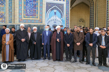 تشییع پیکر حجت الاسلام والمسلمین حاج شیخ غلامرضا اسدی