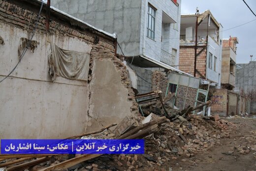 خسارات زلزله خوی از نگاه خبرآنلاین