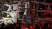 ببینید | تصاویر دوربین مدار بسته از لحظه وقوع زلزله شدید ترکیه