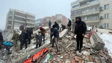 آخرین آمار کشته و زخمی‌های زلزله در ترکیه 