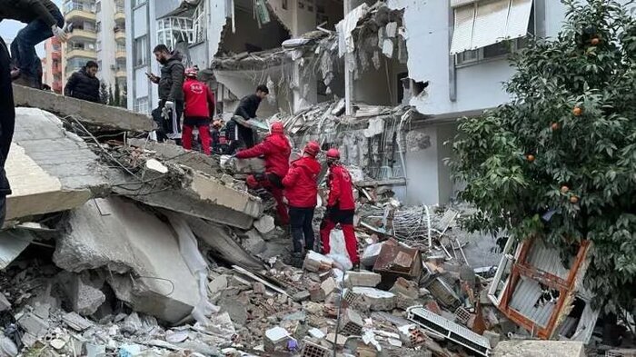 میزان ویرانی های زلزله ترکیه به روایت عکس