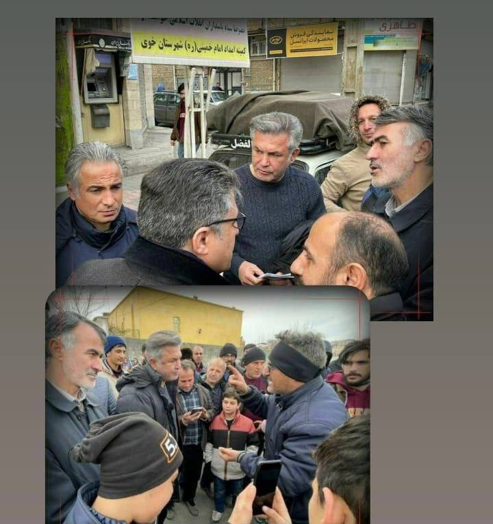 عکس||حمید استیلی و پایان رافت در مناطق زلزله زده خوی