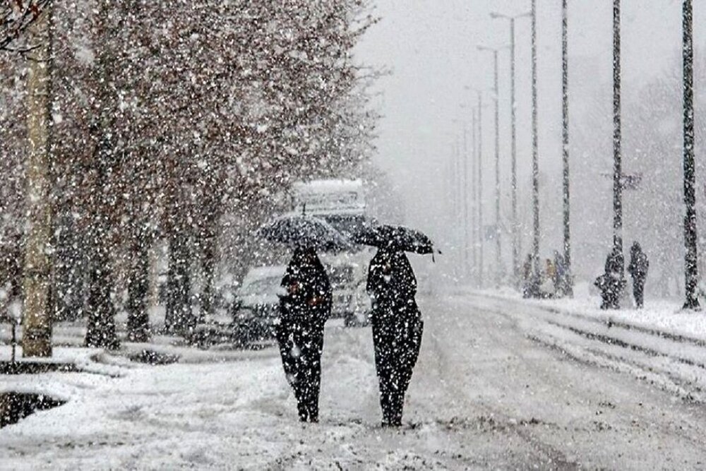 - بارش برف و کولاک در این استان‌ها/ سردترین شهر ایران اینجاست