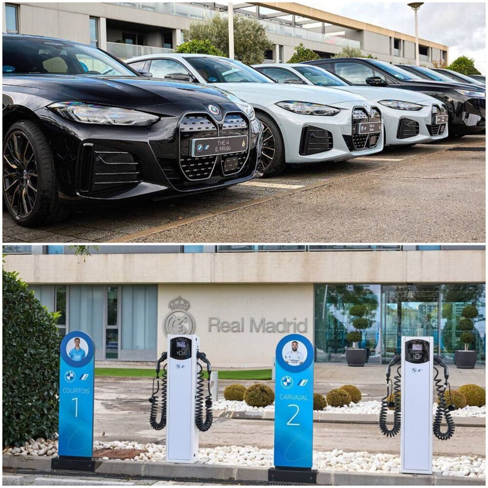 عکس| تکنولوژی ماشینهای شارژیِ BMW در کمپ رئال