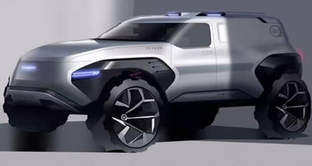 عکس | این شاسی‌بلند چری از فضا آمده!