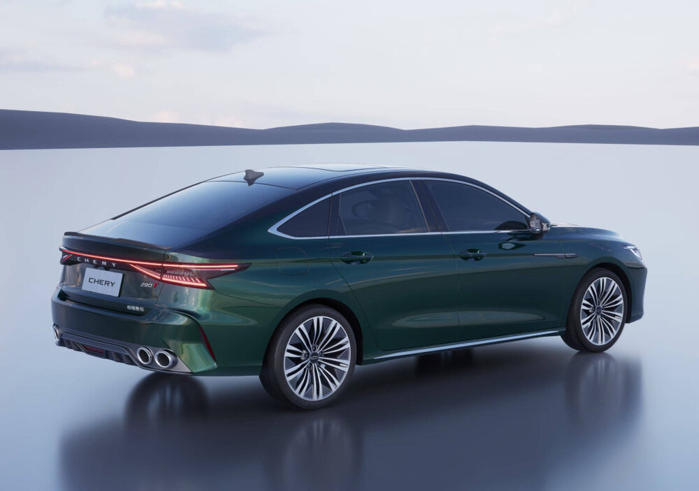 رقیب چینی تویوتا کمری و هیوندای سوناتا با چهرهای تهاجمی / عکس