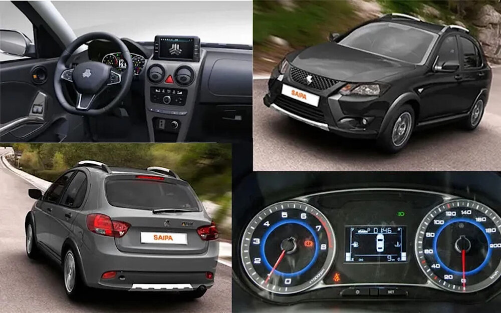 نواده پراید 111 فقید با آپشنهای بیشتر / عکس