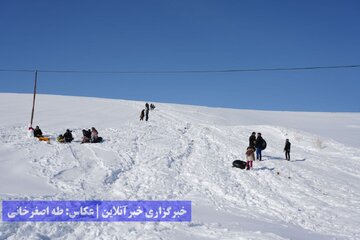 طبیعت برفی ارومیه