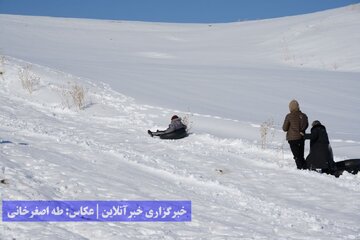طبیعت برفی ارومیه