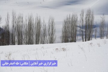 طبیعت برفی ارومیه