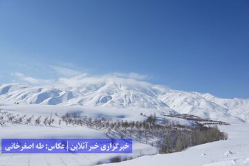 طبیعت برفی ارومیه
