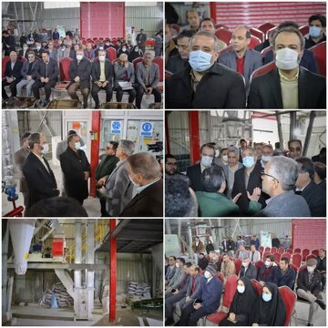 شرکت تولید خوراک دام و طیور در شهرک صنعتی سمنان به بهره‌برداری رسید
