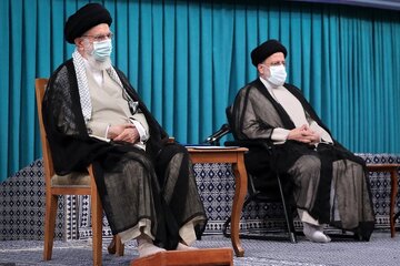 دیدار رئیسجمهور با رهبر انقلاب اسلامی در آستانه سفر به چین دیدار رئیسجمهور با رهبر انقلاب اسلامی در آستانه سفر به چین