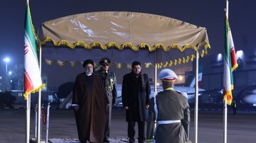 Pres. Raisi leaves Tehran for Beijing