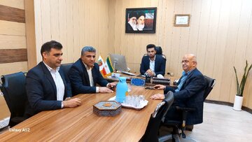 دیدار و نشست اعضای شورای شهر گتوند با رئیس پایانه های مسافربری استان و مدیر کل ورزش و جوانان استان خوزستان