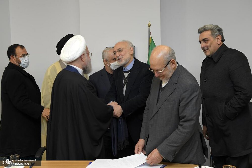 گزارش تصویری «جلسه دوره‌ای» روحانی با وزیران و معاونان خود