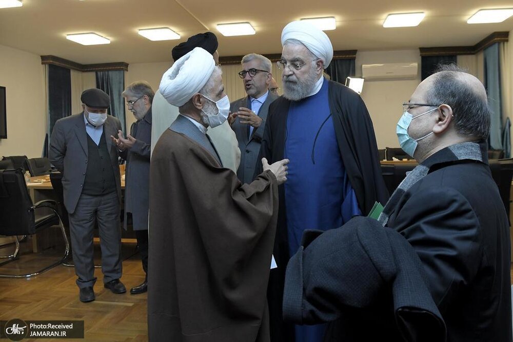 گزارش تصویری «جلسه دورهای» روحانی با وزیران و معاونان خود