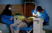 ارائه خدمات رایگان دندانپزشکی قرارگاه مردمی درکیش