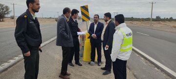 دستور انسداد و اصلاح نقاط حادثه خیز محور مواصلاتی ریگان -ایرانشهر صادر شد