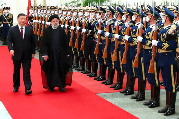 بیانیه مشترک ایران و چین پس از سفر رئیسی /  تاکید بر «تقویت همکاری نظامی در همه سطوح»