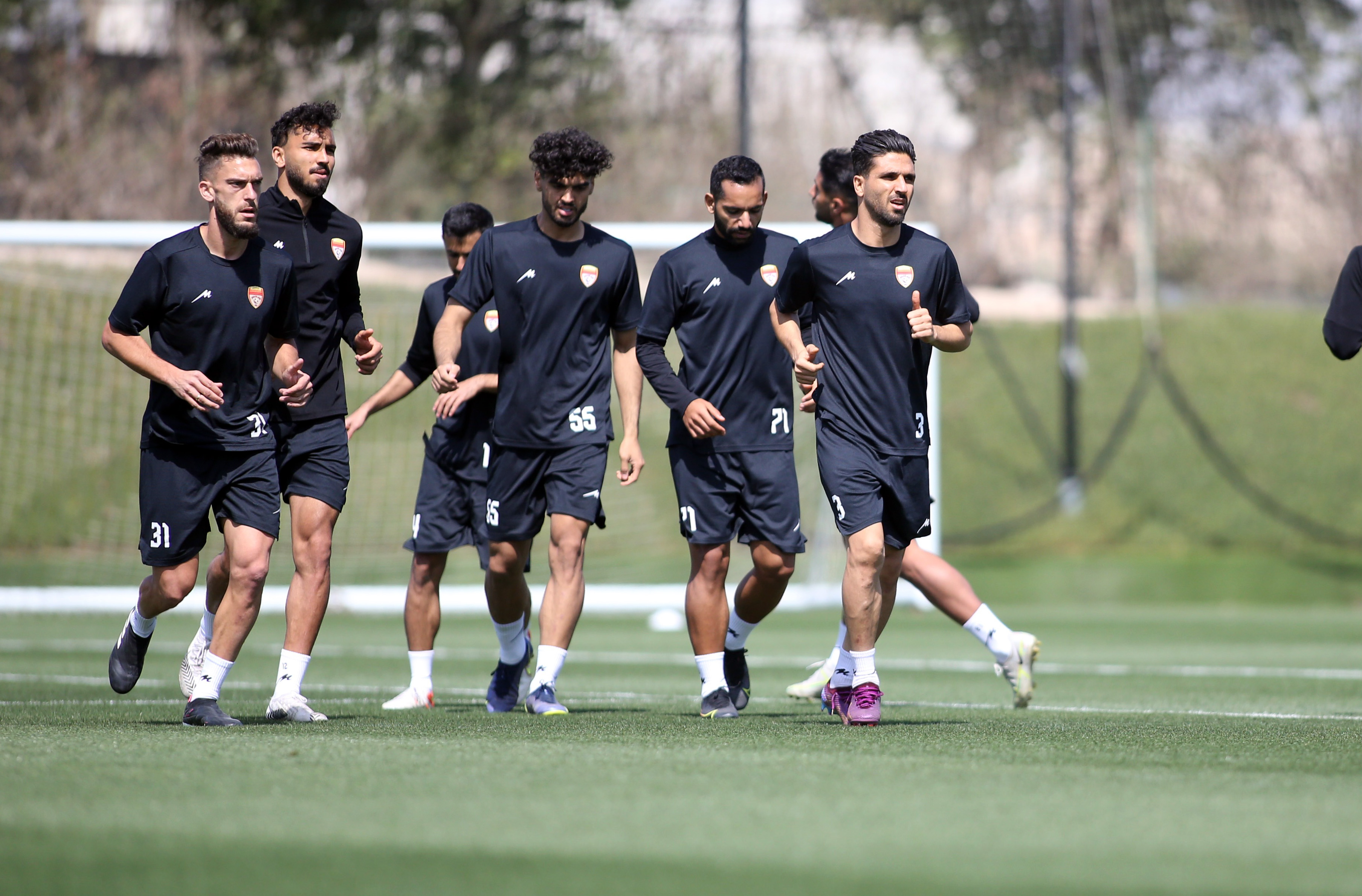 عکس| شاگردان نکونام در کمپ هلندیها