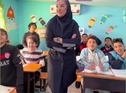 ببینید | اتهام خبرگزاری فارس به ویدیوی معلم زن قائم‌شهری: کودک‌آزاری در کلاس درس!
