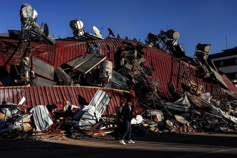 وضعیت آخرالزمانی ترکیه پس از زلزله/عکس