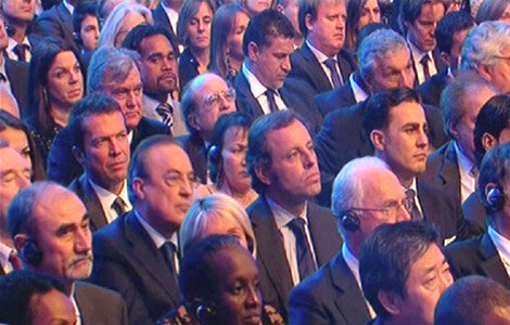 عکس | علی دایی در مراسم بهترینهای فیفا/شهریار پشت سر برنده توپ طلا و پرز