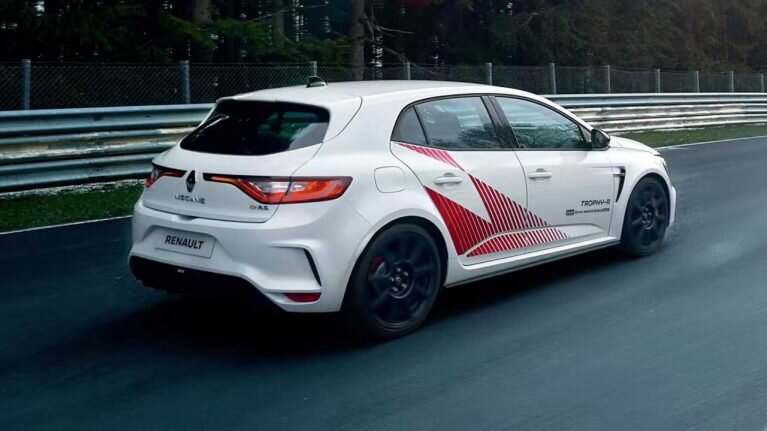 رنو مگان در پیست رکورد زد / عکس