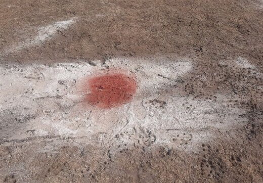 عکس | آماده‌سازی عجیب ورزشگاه ارومیه برای دیدار نود - پیکان