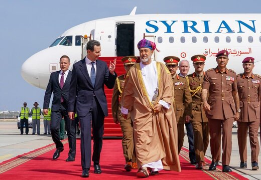 سفر رئیس جمهور سوریه به مسقط/ اسد با پادشاه عمان دیدار کرد سفر رئیس جمهور سوریه به مسقط/ اسد با پادشاه عمان دیدار کرد